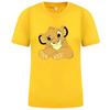 The Lion King Simba Funny Tee Shirt Mens Casual Loose Harajuku T Shirts Cotton Cartoon Print T-Shirt Disney Anime Men Tops
