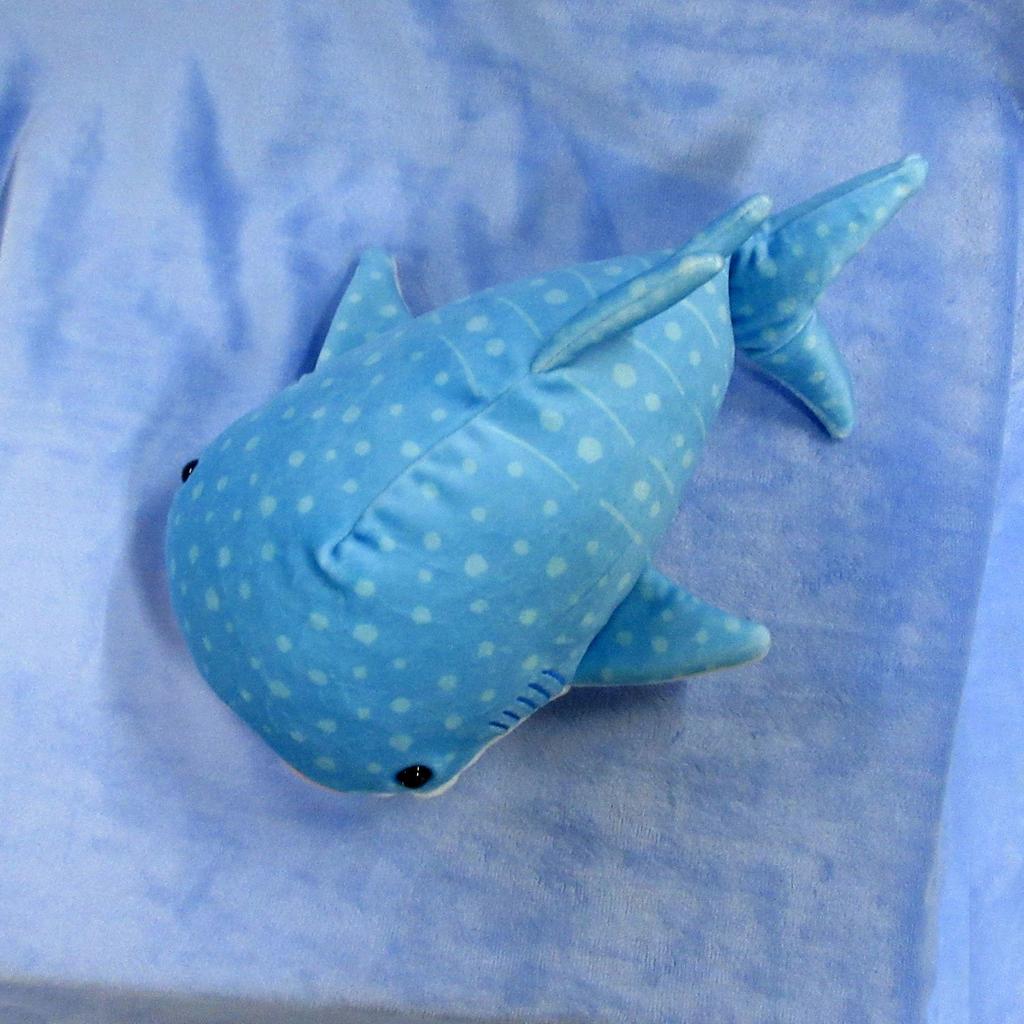 Underwater Walk Fluffy Plush Toy S Size Whale Shark