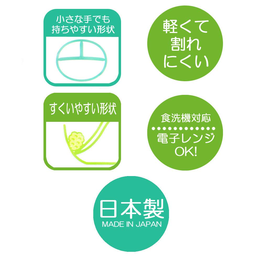 Skater Dishwasher Safe Lunch Plate Plate Mickey Friends Food Disney Made In Japan XP17 Width X Depth X Height Cm 20.2 24.7 2.3