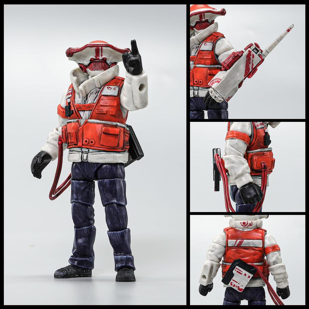 52TOYS 3.75' Series X Murase Lumber Hammerhead 3.75-inch (approx. 10cm) Highly Articulated Action Figure, Painted with Inking