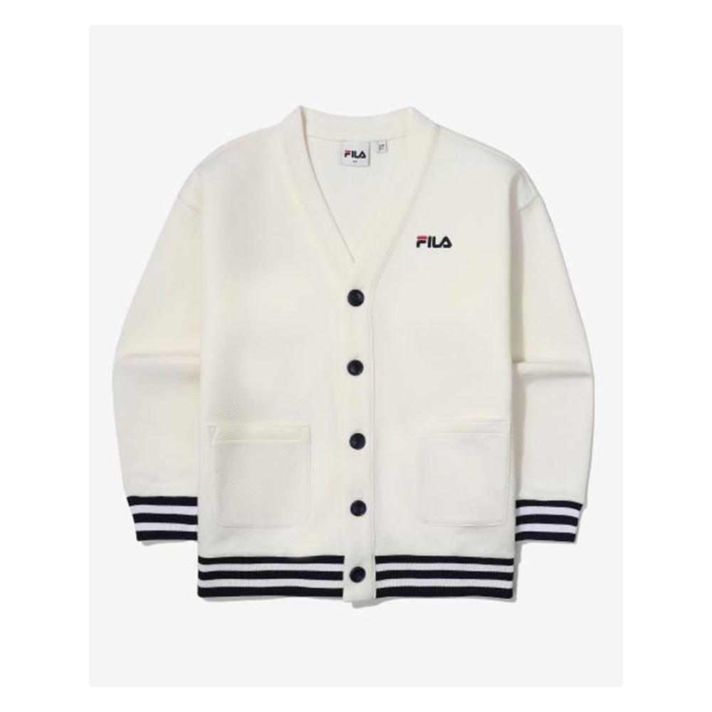 [fila Kids] Heritage Cardigan  Fk2stf1101x Owh  q0zFk2stf1101xOwh