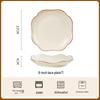 Wutuo Underglaze Ceramic Dinner Plate