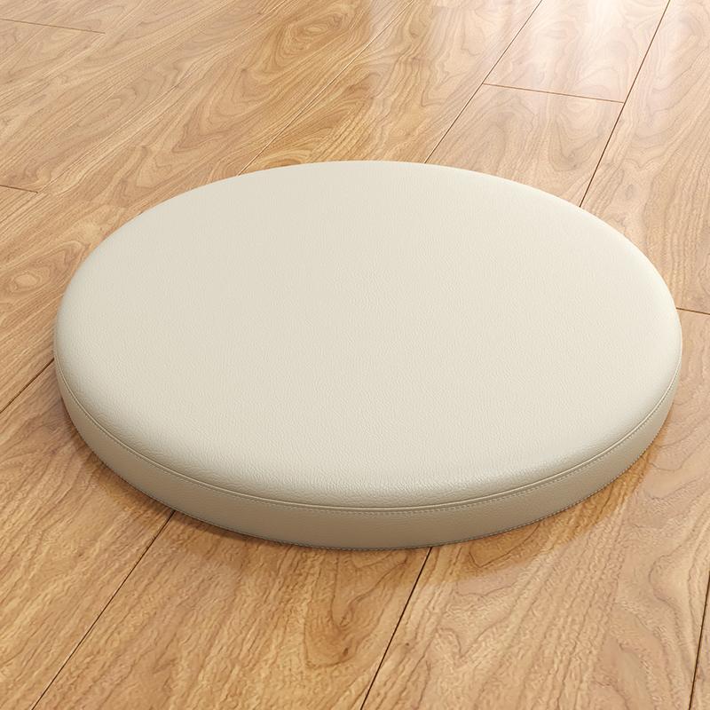 Circular Memory Cotton Pad Leather Cover Memory Cotton Dining Chair Cushion Bar Stool Cushion Putian Anti Slip Soft Seat Cushion