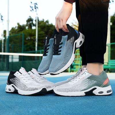 Neue Herrenschuhe, Herrenschuhe, Fly-Weave Luftpolster, weich gefederte Schuhe, Modetrend, atmungsaktive lässige Sportschuhe für Herren