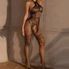 Role Play Transparent Open Crotchless Bodystocking Sexy Fishnet Lingerie Sexiest Fishnet Bodysuit Erotic Costumes Teddy Stocking