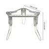 Folding for Burner Bracket Outdoor Stove Pot Rack Cooking Foldable for Triangle
