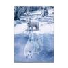 1pc frameless Canvas  MINDSET IS EVERYTHING Motivational Poster Lion Tiger Wolf Animal Wall Art Canvas  Print fo