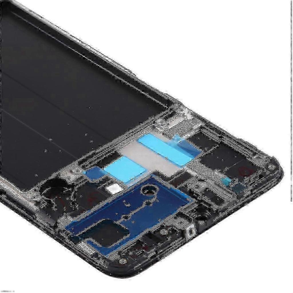 Tft Lcd Screen compatible Samsung Galaxy A70 Digitizer Full Assembly With Frame, Not Supporting Fingerprint Identification (black)+(trec