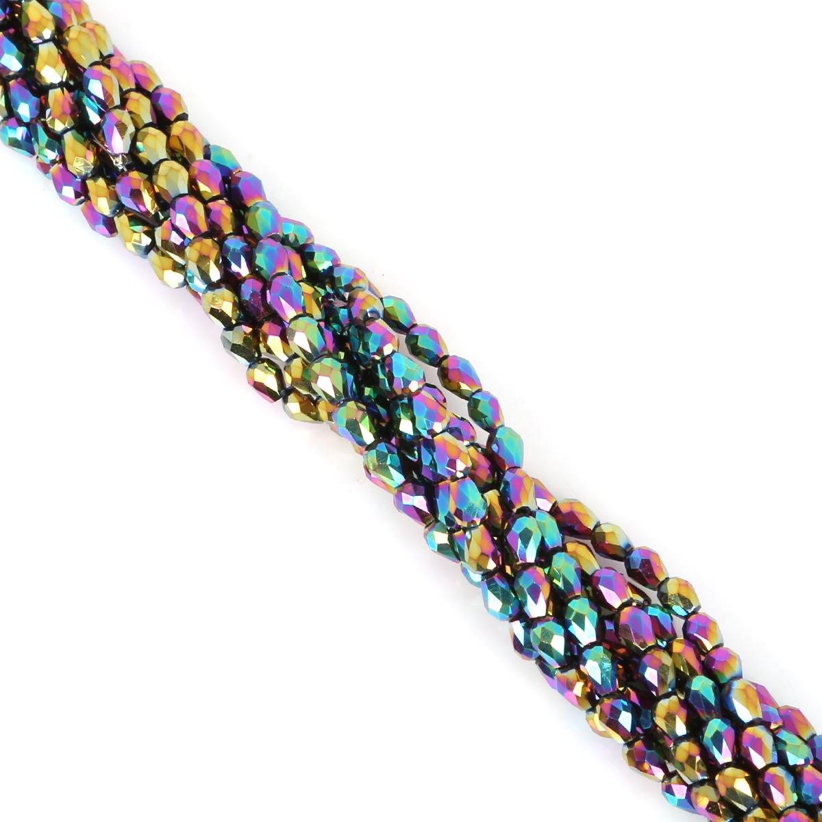 

Стеклянные хрустальные бусины в форме капель воды, свободные бусины-разделители для изготовления ювелирных изделий своими руками, браслета и ожерелья