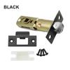 Bathroom Door Lock Body Single Tongue Lock Bolt Door Lock Hardware 45 Degrees 60-70 Adjustable Interior Door Latch Tubular