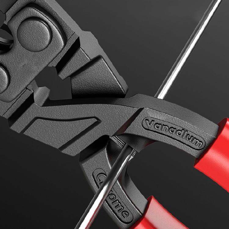 Durability Steel Tip Cutter 8Inch End Cutting Pliers Enhanced Mechanism for Effort Reduction Long Last Performances