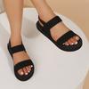 Women's flat sandals elastic band foam shoes Chaozhou cool slippers summer