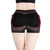 Chiloți modelatori cu talie medie, fund mare fals, pentru femei, pentru slăbit, ridicare fese, cu bureți, push-up, pantaloni scurți, îmbunătățire șolduri, lenjerie modelatoare