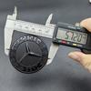 For MB Mercedes Benz GLA CLA CLS A45 C63 A B 3D 2pins 57mm Car Front Hood Emblem A0008171801  Star Logo Bonnet Badge Accessories