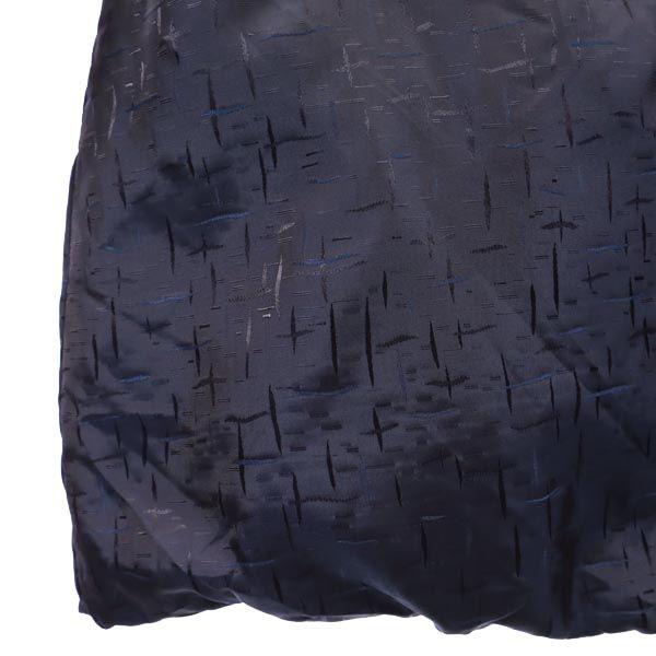 Balmain Dunkåpe L Lilla x marineblå Dame Brukt
