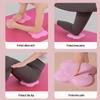 Thickened Shock-Absorbing Yoga Knee & Elbow Mat - Portable Support Pad for Fitness