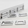 3D ABS Car Letters Logo 318Ci 320Ci 325Ci Rear Trunk Badge Sticker For BMW 318Ci 320Ci 325Ci  E46 Auto Tail Marking Accessories