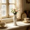Twisted Design Elegant Dress Vase Gown-Shaped Decorative Vase  Office Tabletop Ornaments