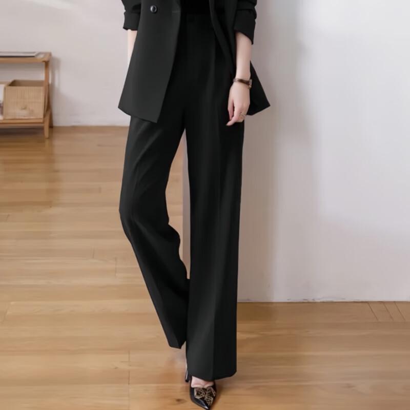 Teluoman Women s Black Business Suit Separates 3XL