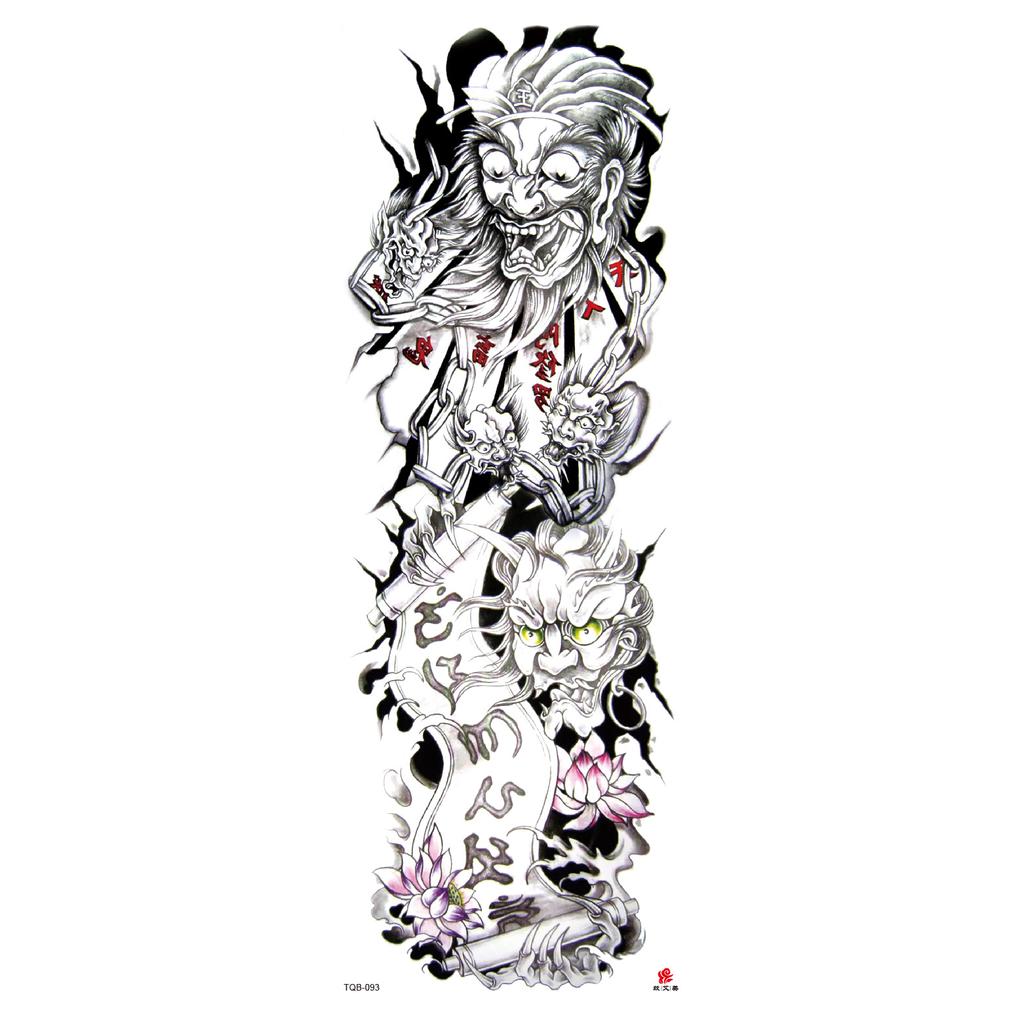High Quality Temporary Body Arm Sticker Fake Temporary Tattoo Arm