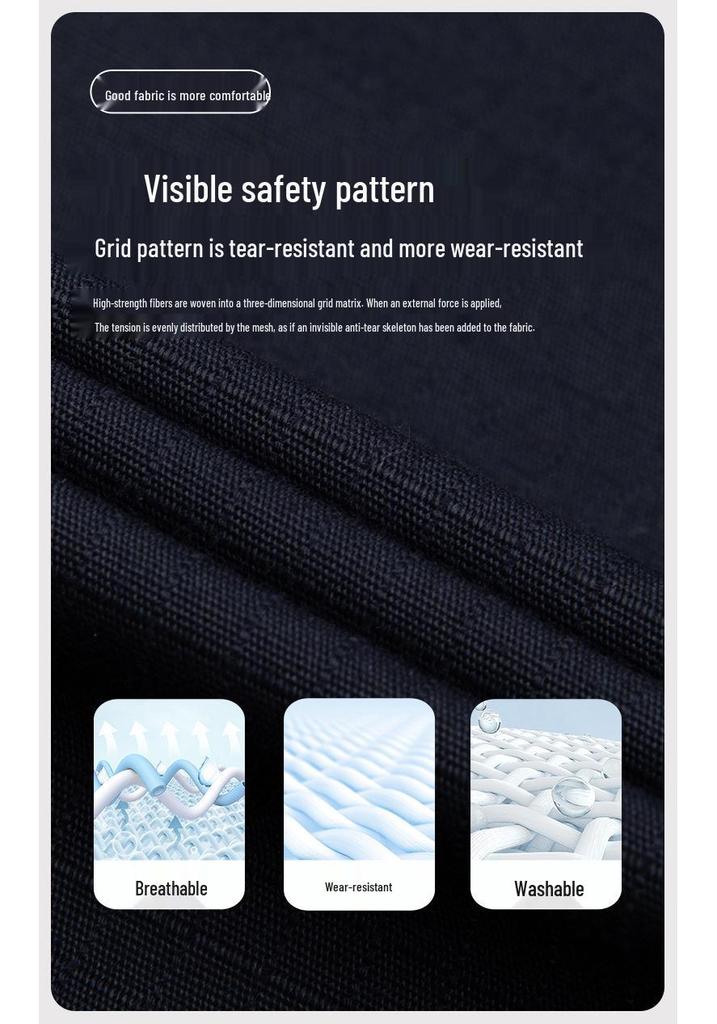 Tear-Resistant Multi-Pocket Work Pants for Spring and Autumn