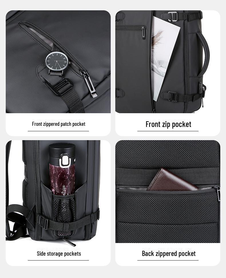 Herren- & Damenmode Business-Rucksack: High-End, Wasserdicht, Pendler- & Reisetasche