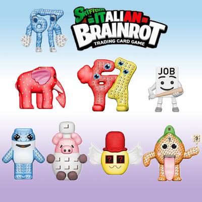 Nowa Figurka STEAL A BRAINROT Niebieski Rekin Nr 67 Lalki Los Tralaleritos Zabawki z Otoczenia Gry dla Dzieci Prezent Urodzinowy Świąteczny