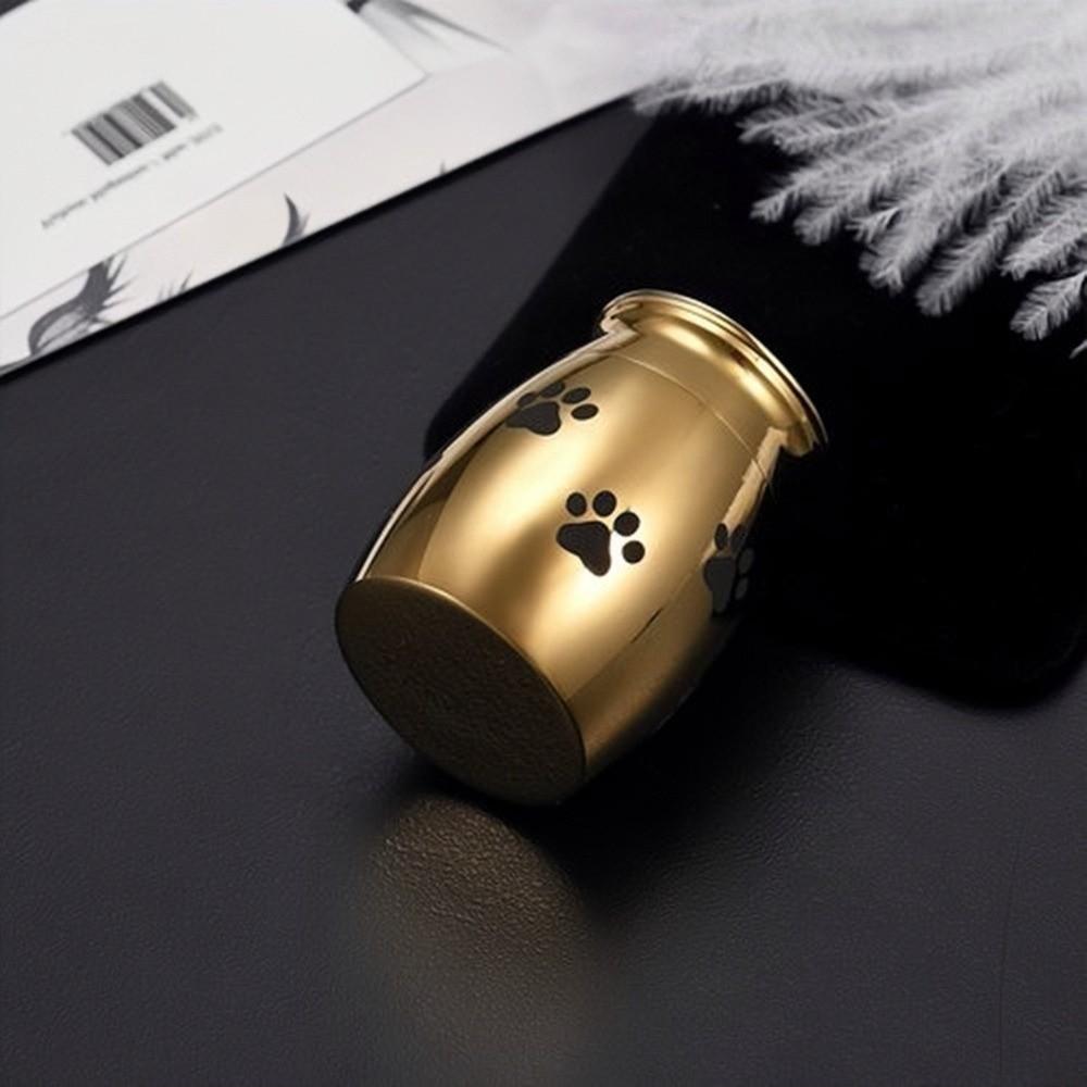 Dustproof Ash Memorial Container Stainless Steel Keepsake Burial Jar  Memorial Gift