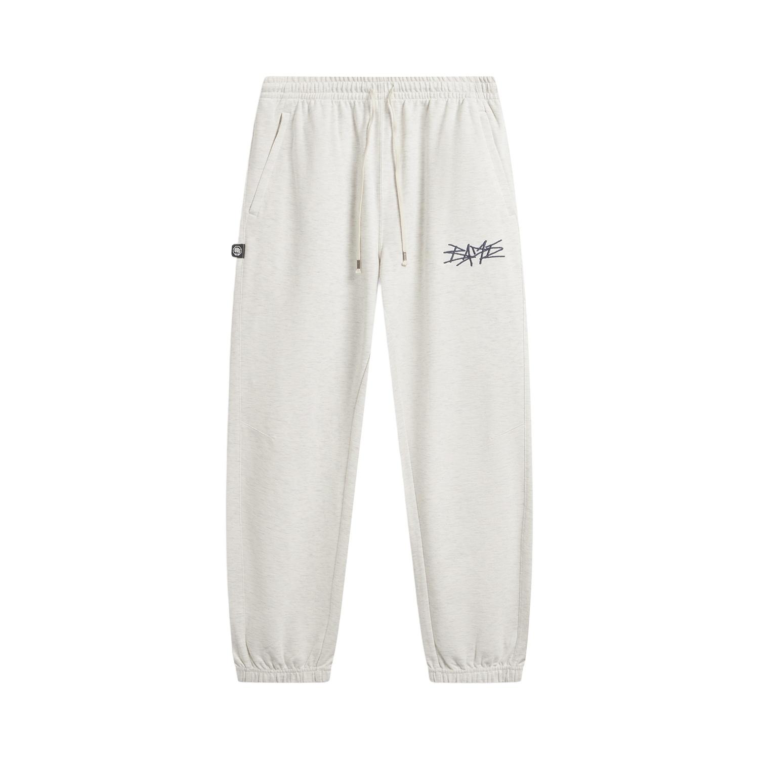 Li-Ning Badfive Quick-Dry Cool Logo Embroidered Letter Sports Pants Men bottoms AKLW211-1 L