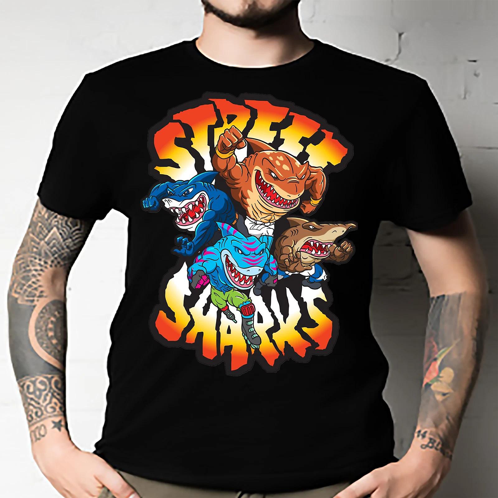 Men s and Women s T-shirts Shark warriors XXXL