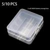 2X 26650 Battery Storage Case Holder Plastic Durable Organizer Safe Battery Protection for Home and Travel
