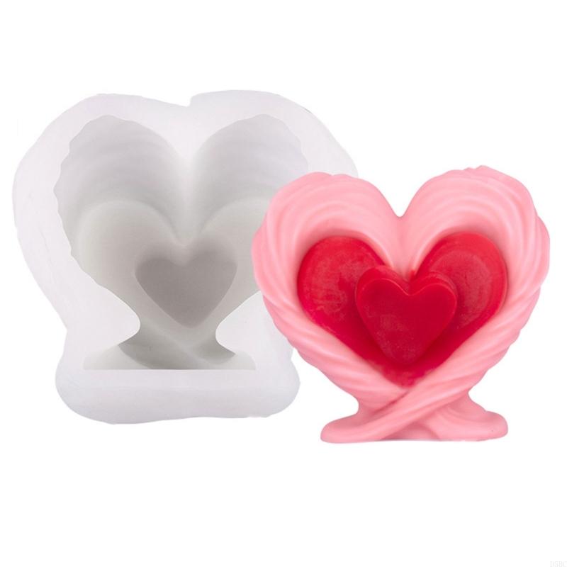 Multipurpose Love Theme Silicone Mould Crafting Decorative for Couples and Event