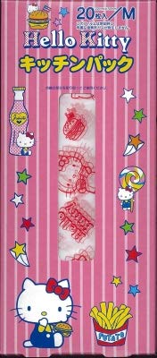 

Ube film plastic bag 32 x 18cm Hello Kitty pattern 20 pieces (with gusset)