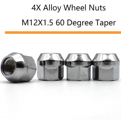 4x Bulloni Dadi Ruota Auto M12x1.5 19mm Ricambi Pneumatici Per Ford C-Max Cougar Ecosport Focus Mondeo Fiesta Transit Connect KA Kuga