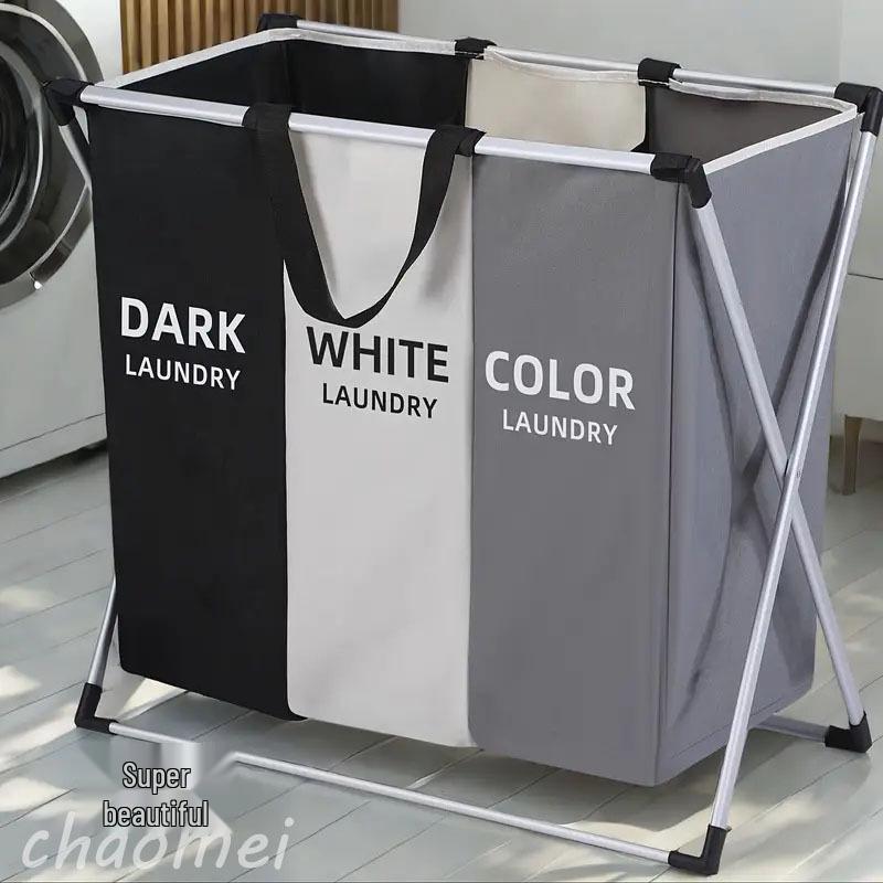 New Oxford Cloth Foldable Laundry Basket - Waterproof and Portable