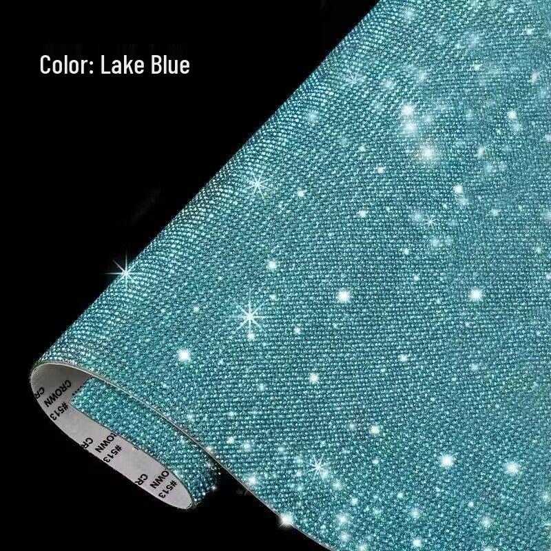 Self-Adhesive Rhinestone Glitter Stickers - Crystal DIY Accessories