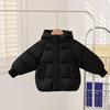 Winter Kids' Down Cotton Jacket - Thickened Velvet Outerwear for Boys & Girls