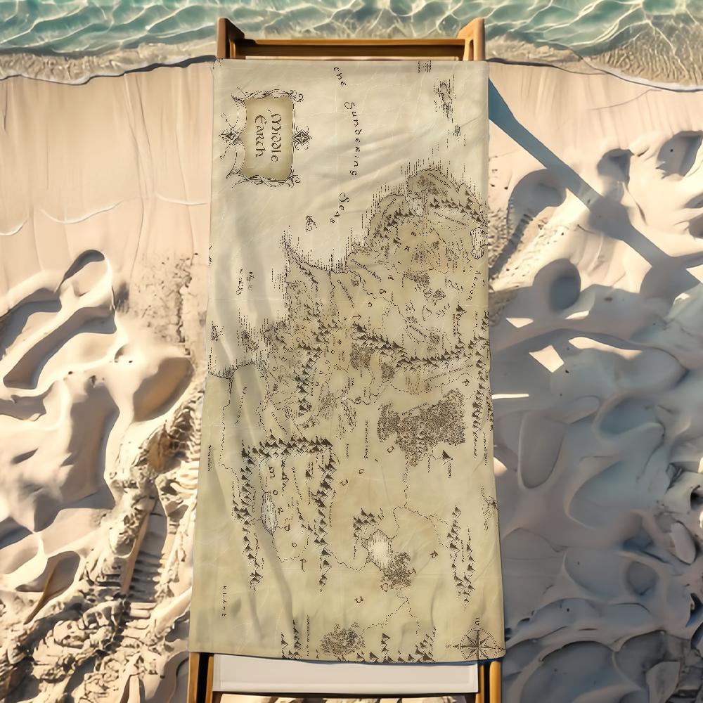 Movie The Lords Of R-Rings Towel Beach Towel Travel Lightweight Skin Friendly For Pool Beach Camping Cruise Summer