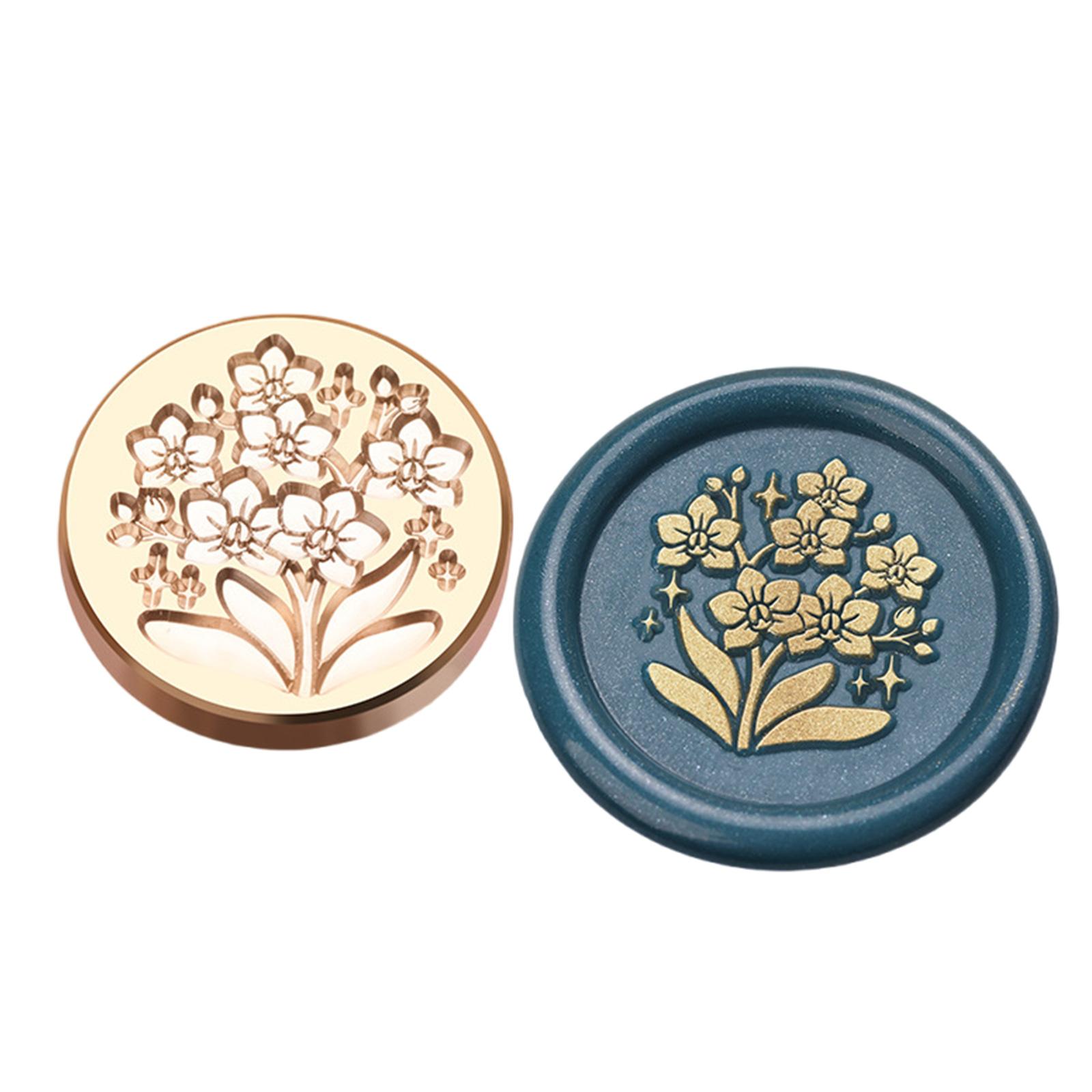 

Печать восковой серии «Цветок» Печать восковой печати «Лилия» для приглашений, скрапбукинга, конвертов, открыток, писем, украшений Z