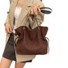 2025 Women's Retro Suede Canvas Large Capacity Tote Chain Shoulder Bag