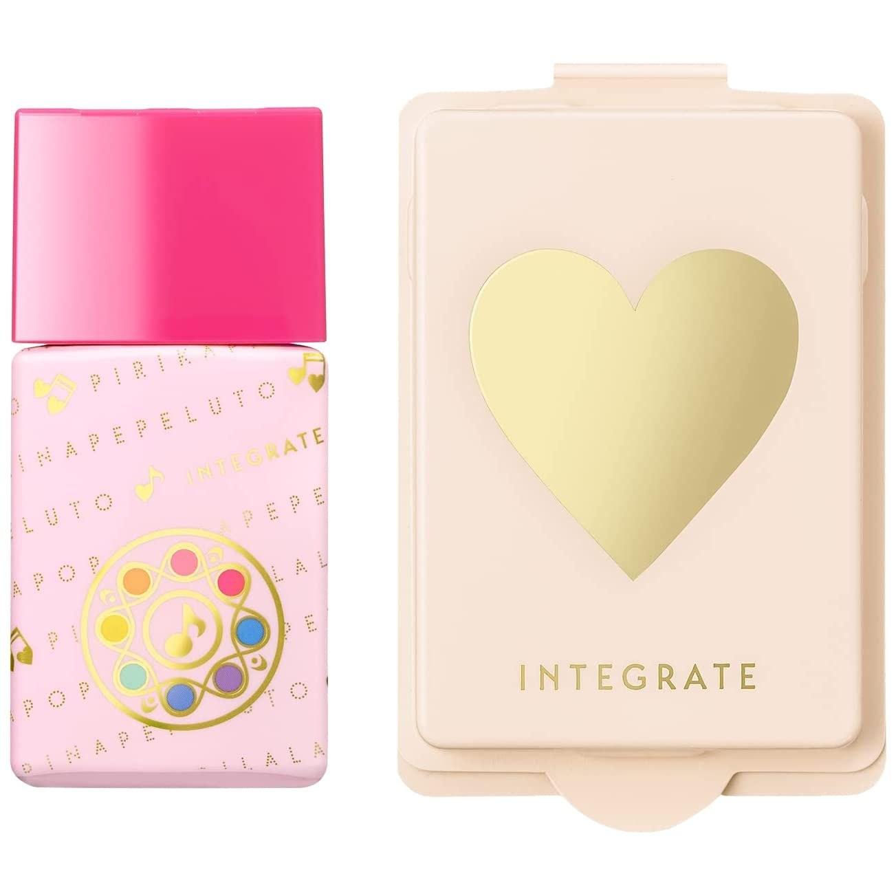Integrate Pro Finish Liquid Special Set D (Ojamajo Doremi Limited Design) Foundation Ochre 20 Medium Brightness 30mL 1g