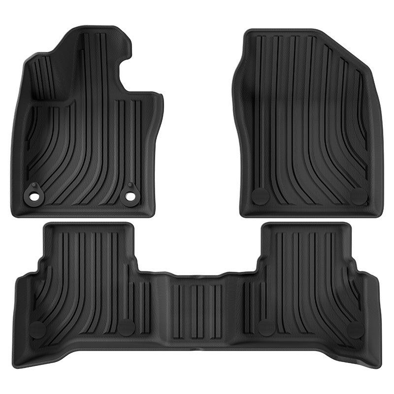 Eco-Friendly TPE Floor Mats for 2023 Right-Hand Drive Toyota Prius 5th Gen 60 Series