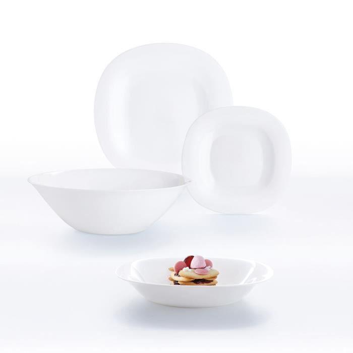 Bol - Luminarc - Carine - Verre - 12 cm - 24 Unités - Blanc