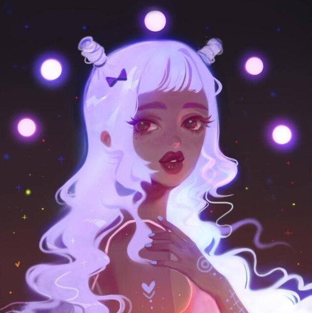 5D-Diamantmalerei zum Selbermachen, Cartoon-Mädchenporträt, voller Bohrer, Diamantstickerei, Mosaik-Set, HD, handgefertigte Produkte, Heimdekoration