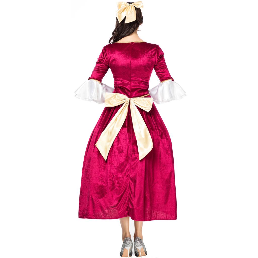 Halloween costumes, court princess dresses, European, American and ancient Roman queen Cleopatra sexy dress stage wear