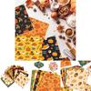 Geschenkpapier-Set mit Kürbismotiven für Thanksgiving – ideal zum Selbermachen von Geschenkverpackungen und Partydekoration