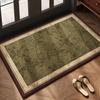 Vintage Door Mat: High-End, Non-Slip, Easy Clean, Cuttable, Dirt-Resistant, Wash-Free for Home Use