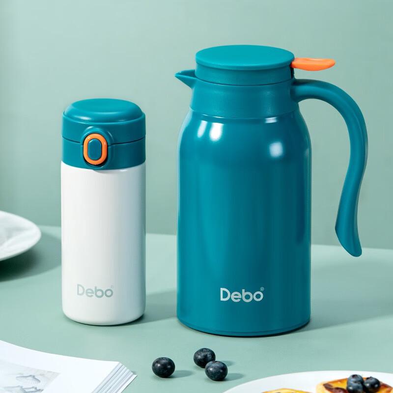 Debo Aokeden Thermos Pot & Cup Set