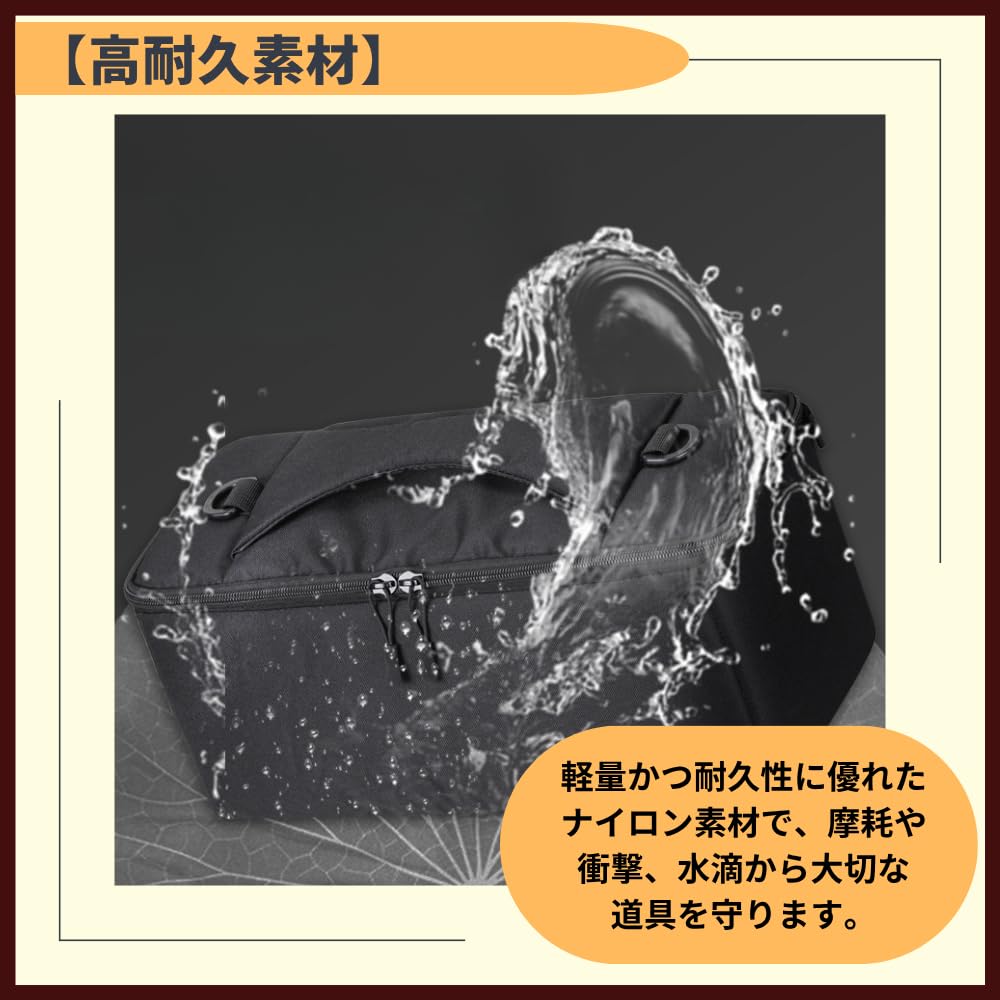 Ideamall Reel Case, Reel Pouch, Carrying Case, Waterproof, Fishing Storage Case