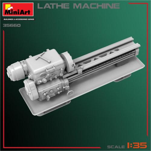 Miniart 1/35 Lathe Plastic Model MA35660